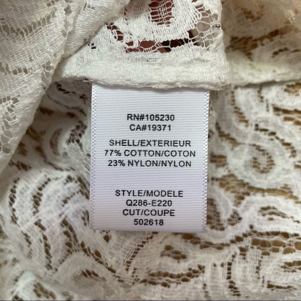 EQUIPMENT LACE SLEEVELESS TOP - Picture 9 of 14